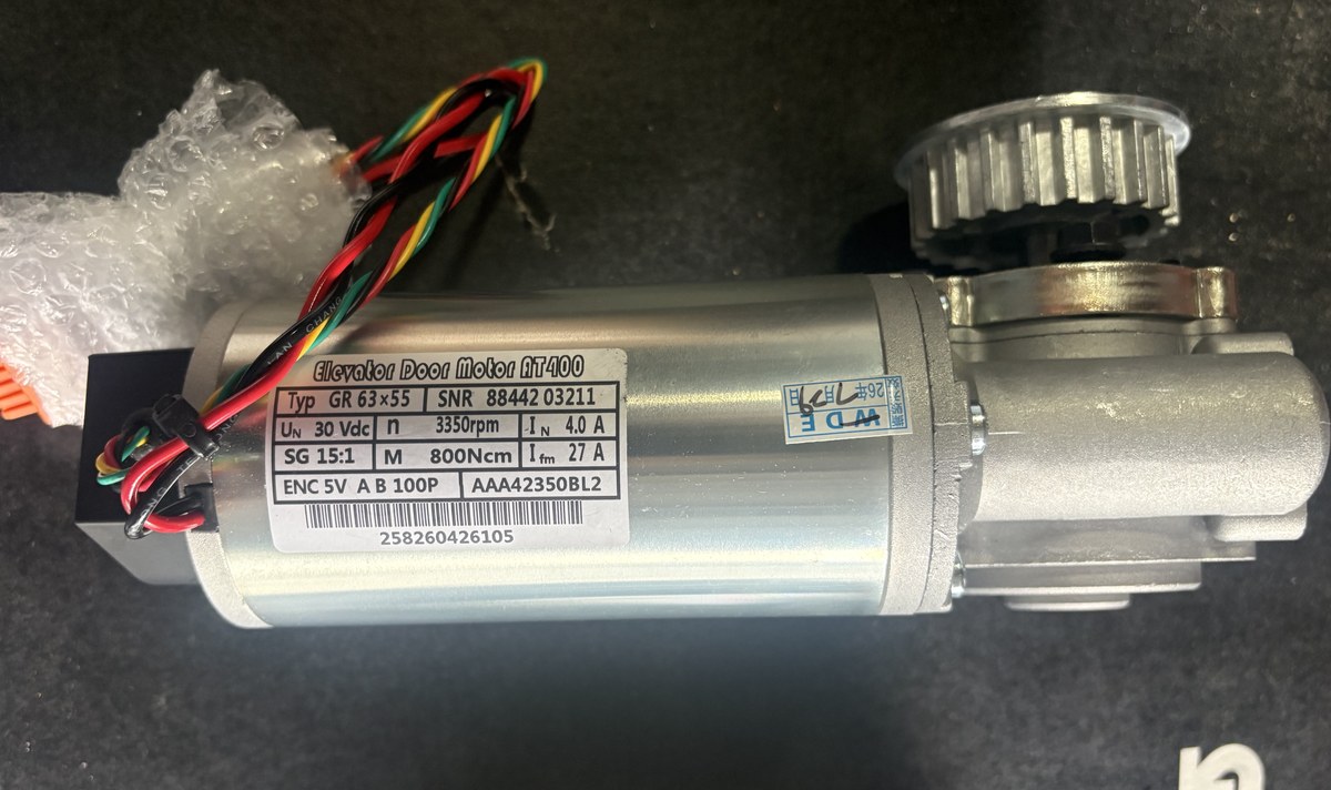 AT-400 replacement door operator motor